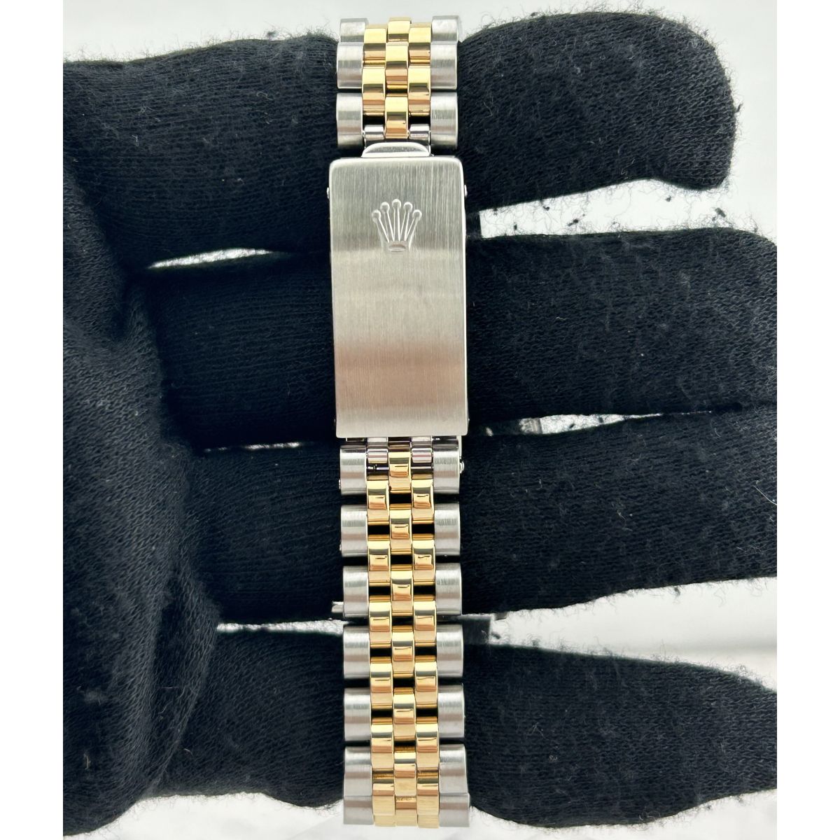 Rolex Datejust Champagne Stick Dial on D Link Jubilee Ref. 68273