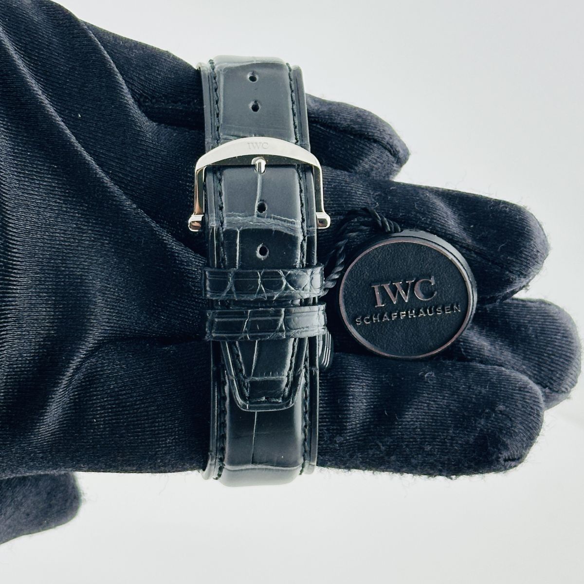 Iwc Portofino Automatic Silver Dial on Leather Strap Ref. IW356501