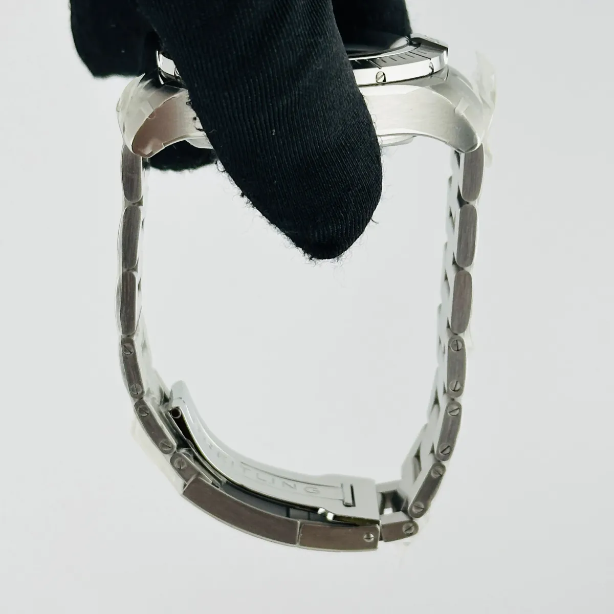 Breitling Super Avenger Chronograph B&P Black Dial On Bracelet