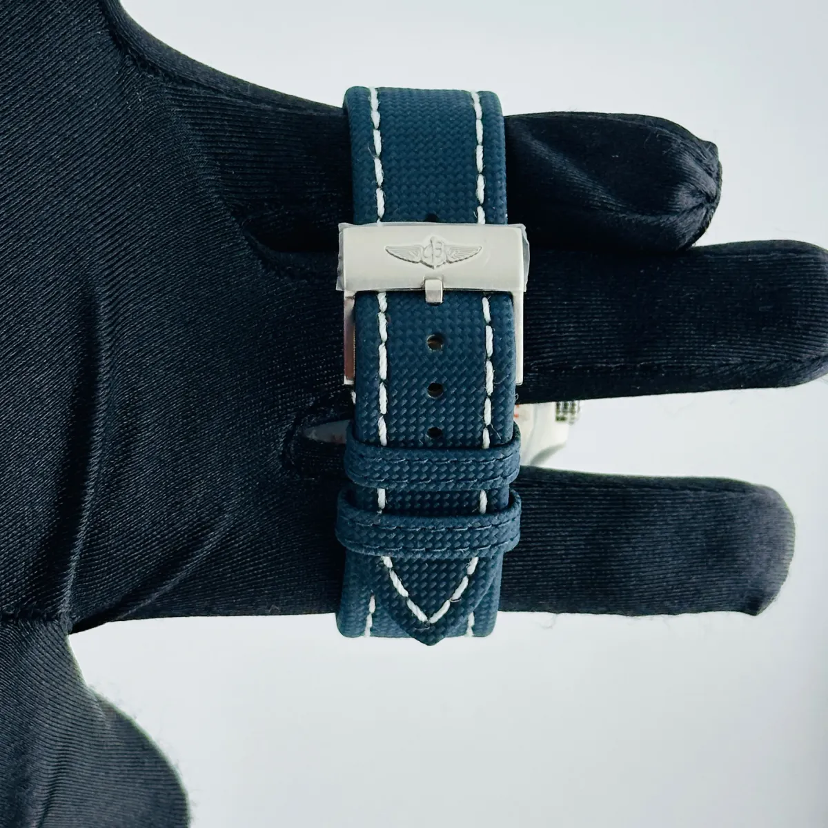 Breitling Avenger Automatic B&P Blue Dial on Leather Strap