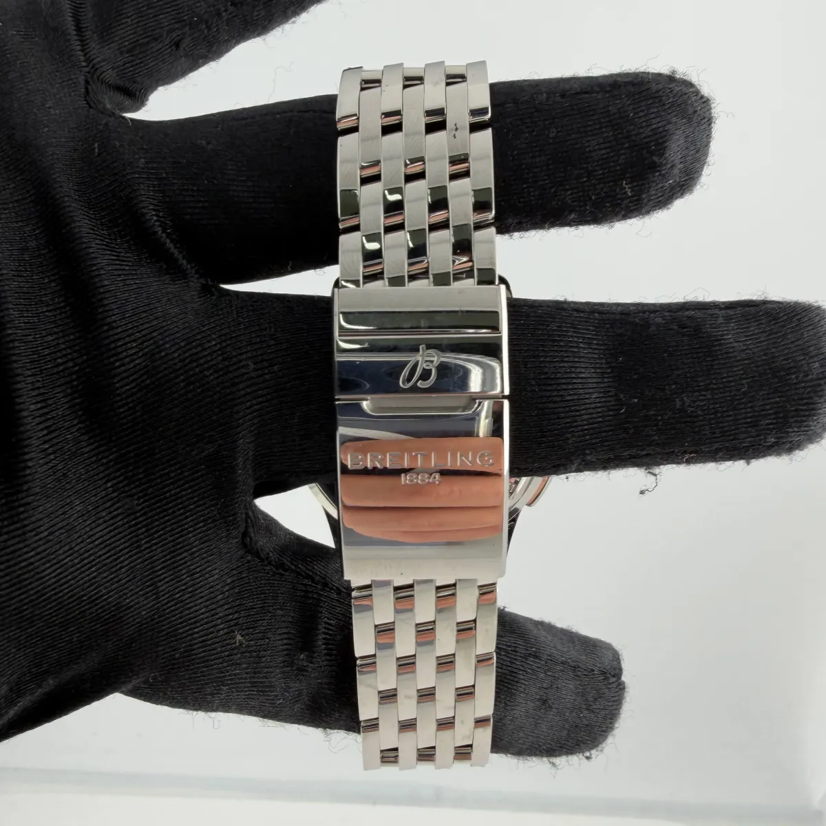 Breitling Premier B01 Green Dial on Bracelet Ref AB0118 with Card 2019