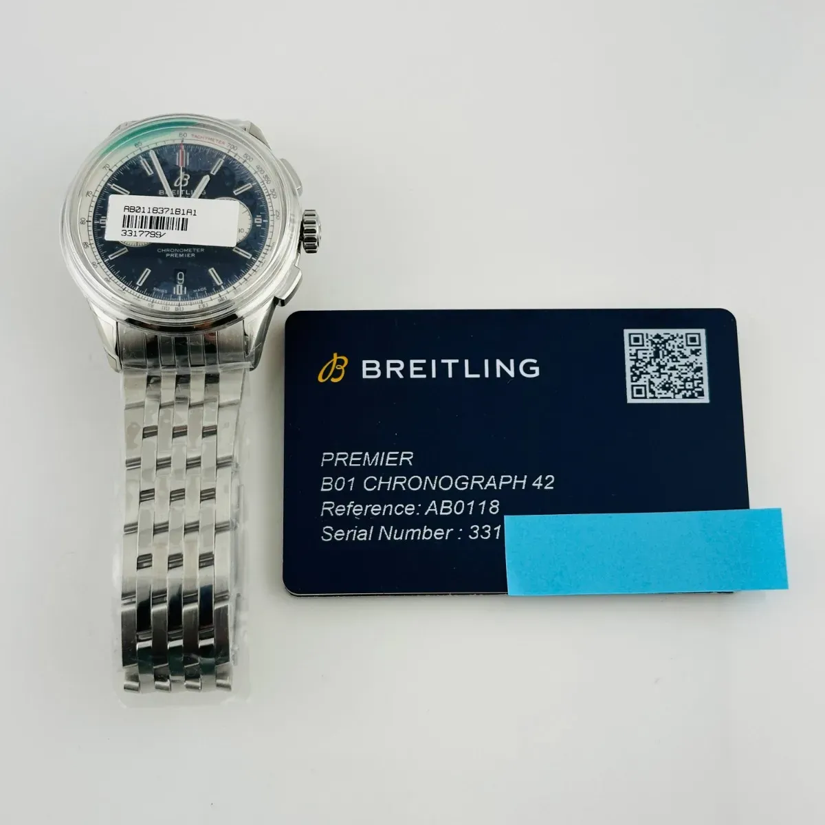 Breitling Premier B01 Chrono B&P Black Dial
