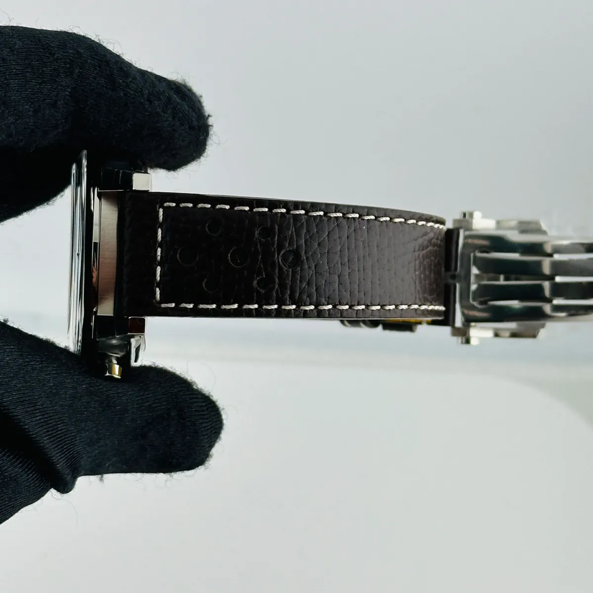 Breitling Top Time Green Dial on Leather Strap Ref AB01762A1L1X1 with Card 2025