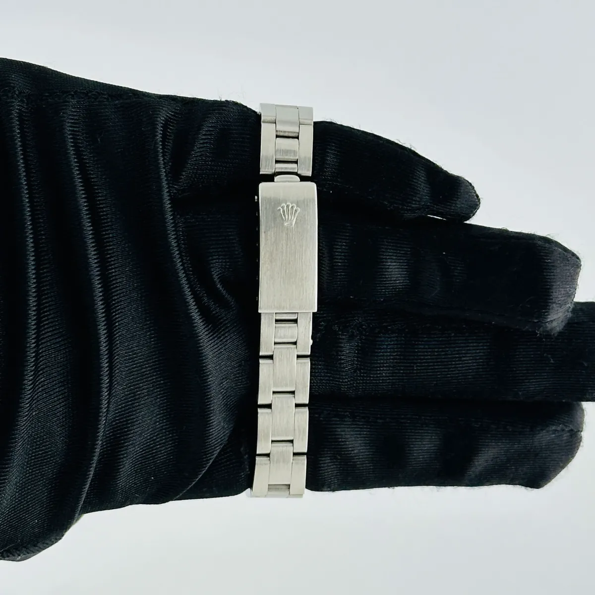 Rolex Oyster Perpetual Silver Stick Dial On Oyster