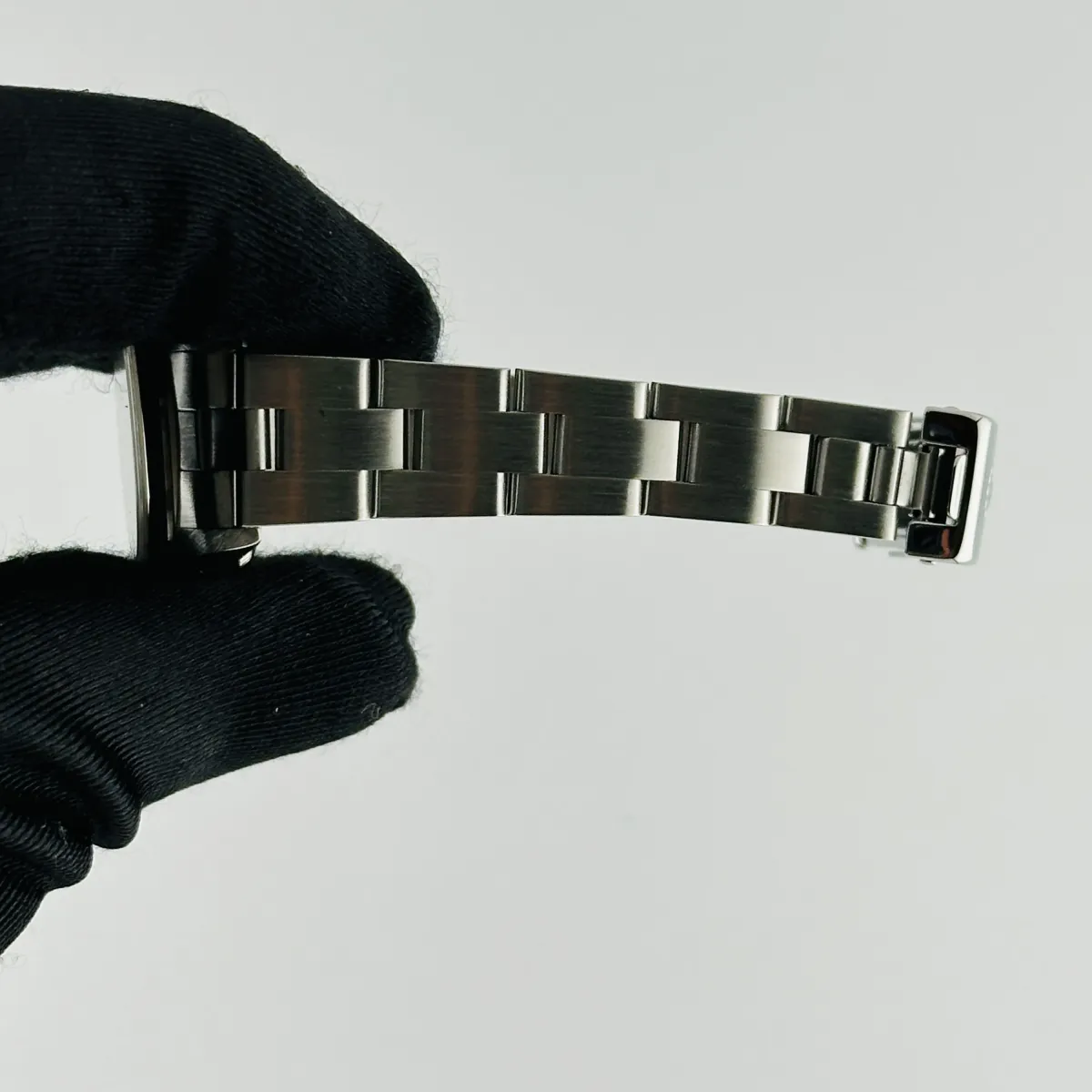 Rolex Oyster Perpetual Watch With White Roman Dial On Oyster Bracelet