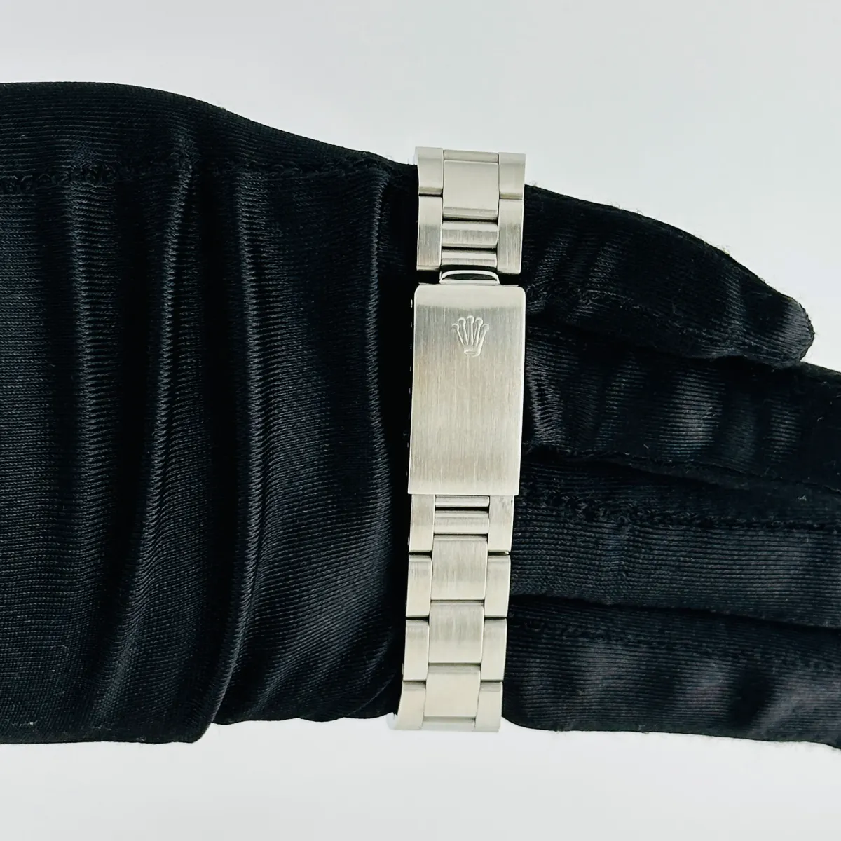 Rolex OP Date Ref 15000 Stainless Steel Watch With Silver Stick Markers