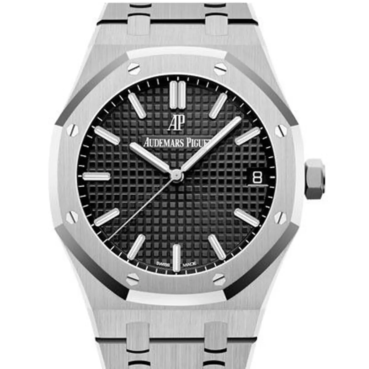 Audemars Piguet Royal Oak Black Dial On Bracelet