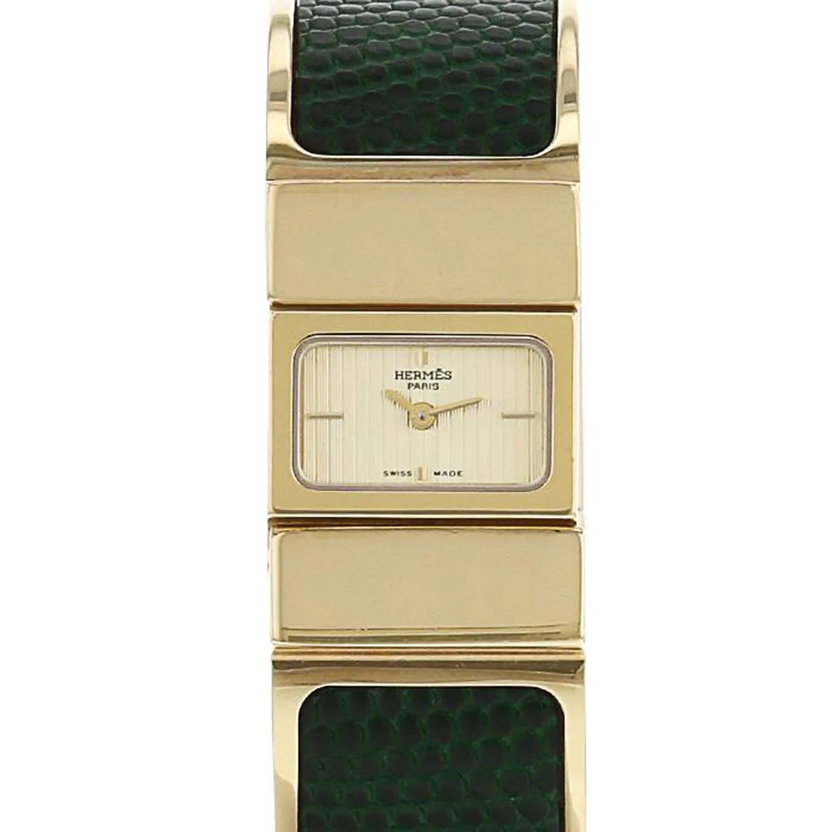 Hermes Gold Dial on Band Ref LO1.201