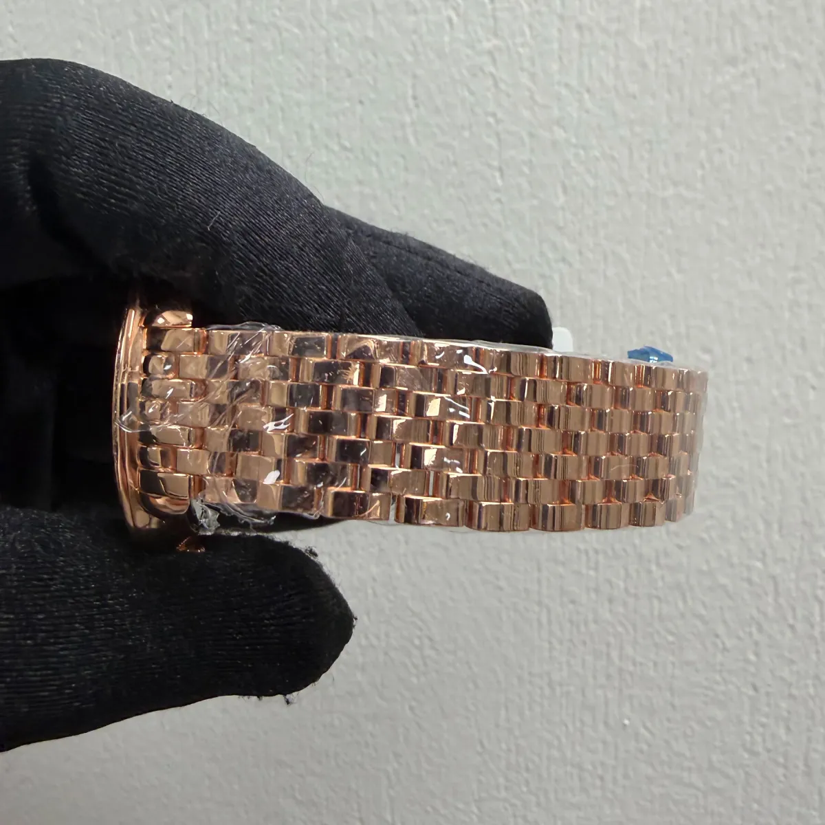 Michele Brown Dial Set With Diamonds Dial Ref MWW21B000113 with Card