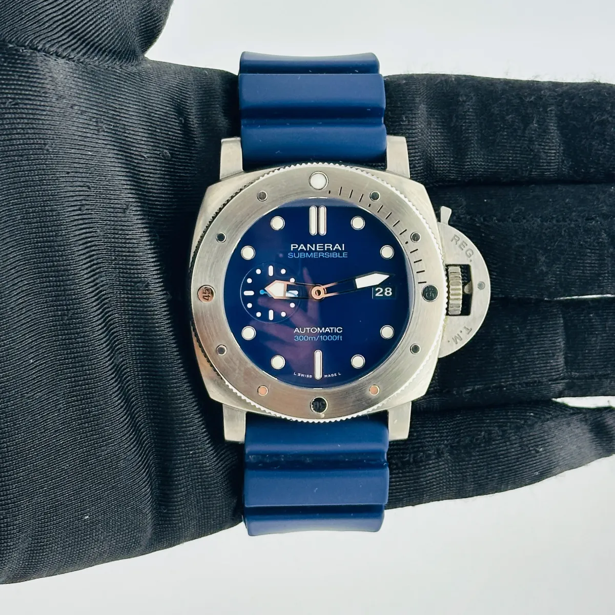 Panerai Submersible BMG-TECH B&P Blue Dial On Rubber