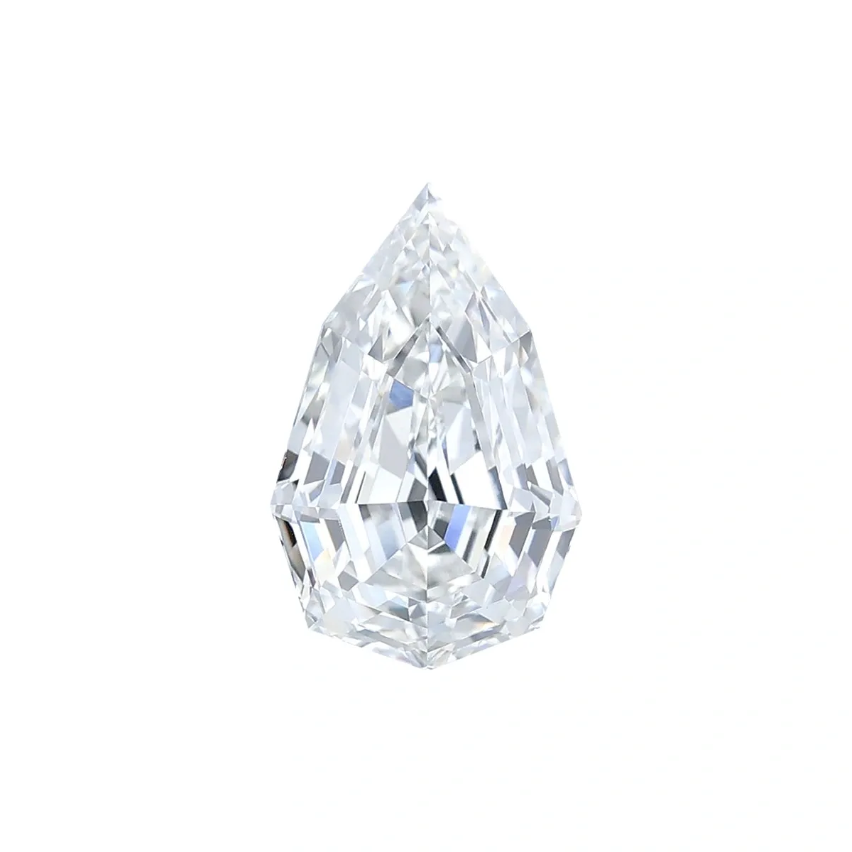 1.03 Carat Pear step cut Lab Grown Diamond
