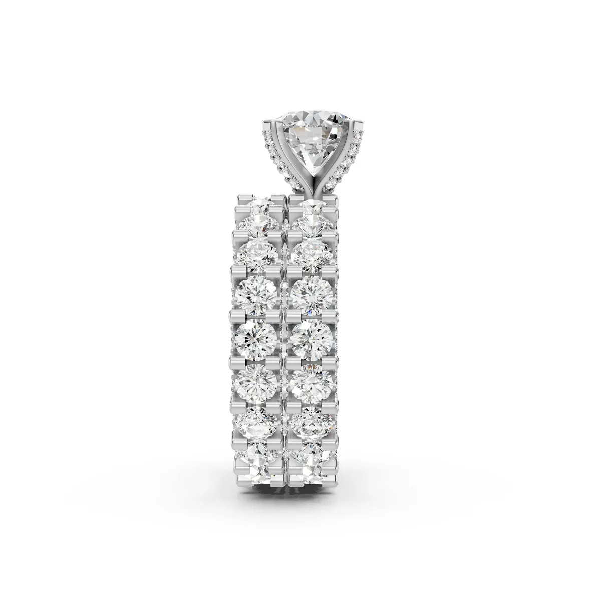 Ziva 2 CT Lab Grown Diamond Bridal Set