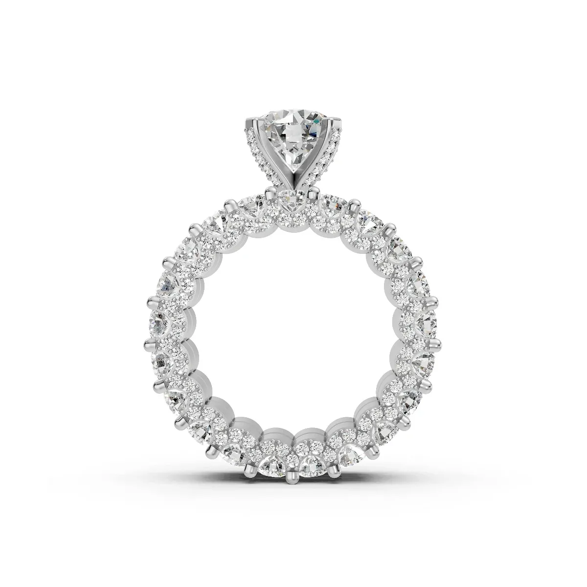Ziva 2 CT Lab Grown Diamond Bridal Set