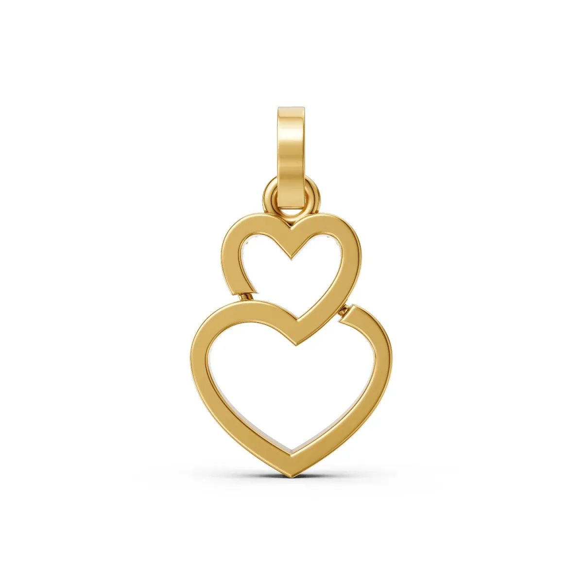 Affairs Of Heart Shaped Natural Diamond Pendant