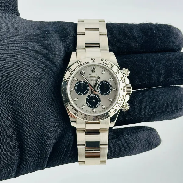 Rolex Daytona Steel And Black Index Dial on Oyster Ref 116509 with New Style Card Green 2023