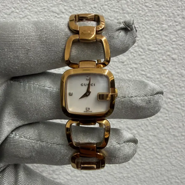 Gucci Mop Diamond Dial Ref 125.5