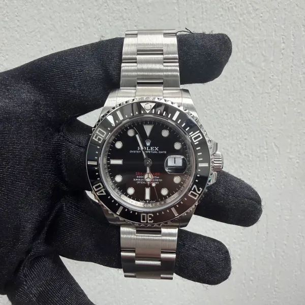 Rolex Sea-Dweller Black Dial on Oyster Ref 126600 with New Style Card Green 2022
