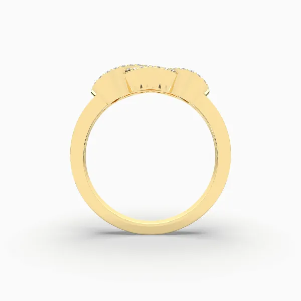 Infinite Love Gold Natural Diamond Ring
