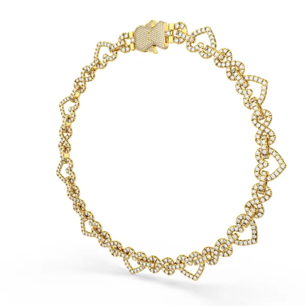 Forever Natural Diamond Heart Necklace