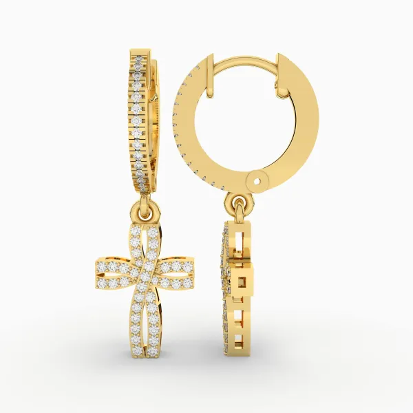 Drop And Danglers Gold Earrings For Women