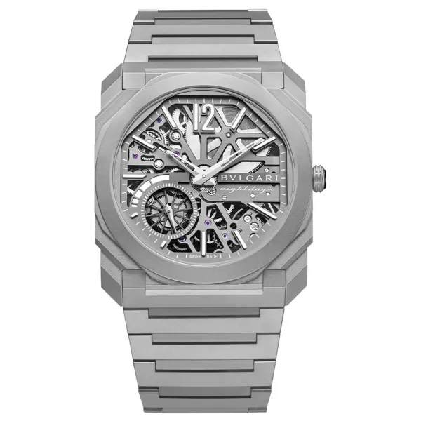 Bvlgari Octo Finissimo Openwork Dial on Bracelet Ref 103610 with Card 2025