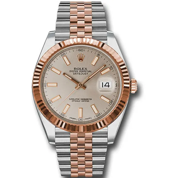 Rolex Datejust Sundust Dial on Jubilee