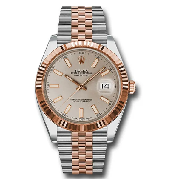 Rolex Datejust Sundust Dial On Jubilee Ref 126331 With New Style Card White 2019