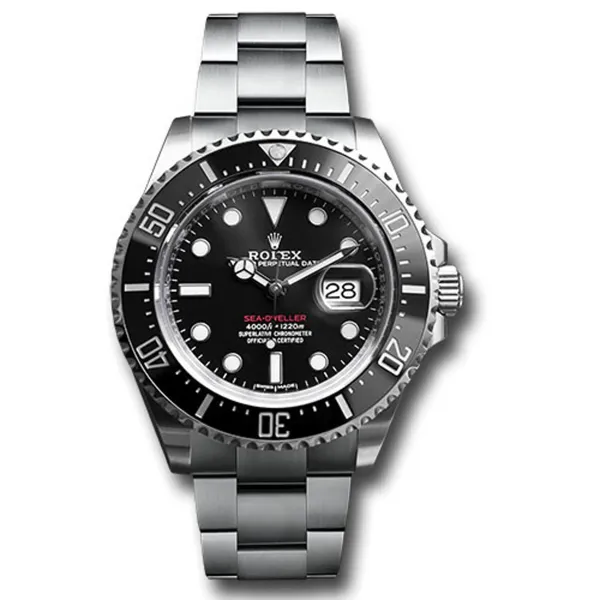 Rolex Sea-Dweller Black Dial on Oyster Ref 126600 with New Style Card Green 2022