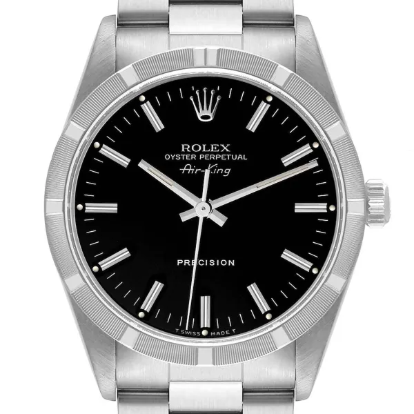 Rolex Air-King Black Dial on Oyster