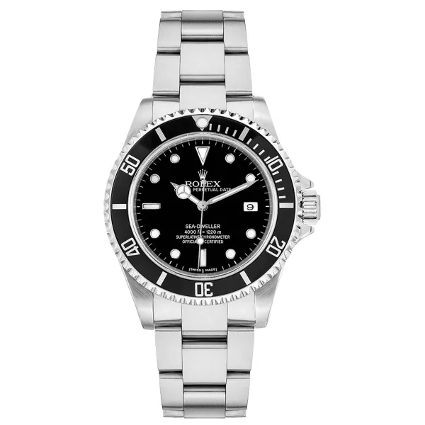 Rolex Sea-Dweller Black Dial on Oyster Ref 16600