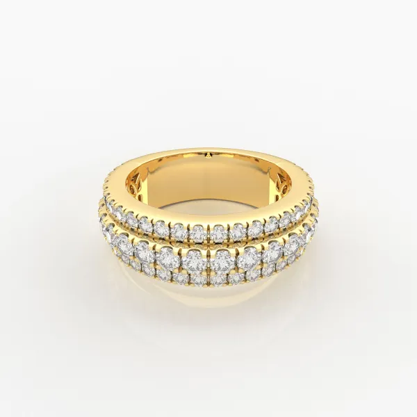 2.63 CT Natural Diamonds Bold And Stylish Mens Ring