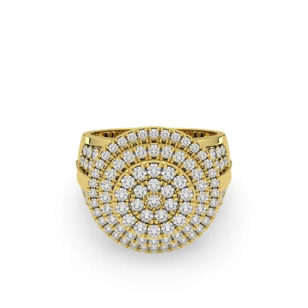 Men's Wedding Lab Grown Natural Diamond Ring