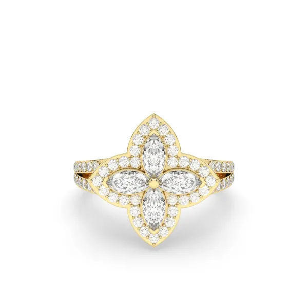 Solitaire Natural Diamond Ring
