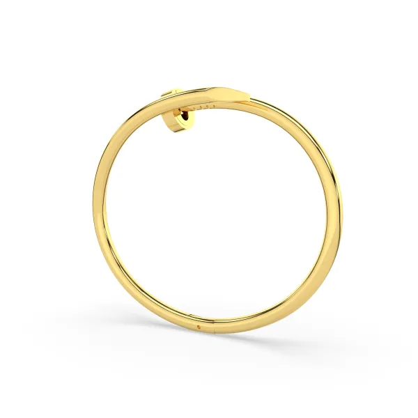 Nail-Inspired Cuff Bracelet