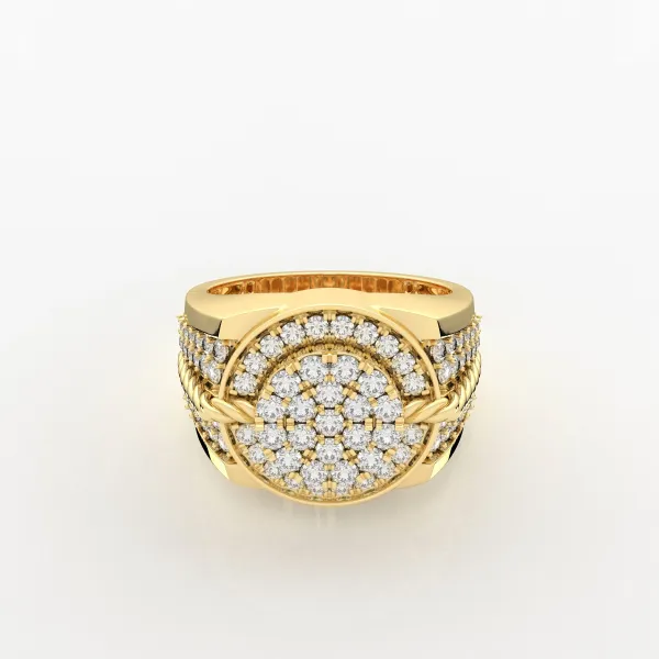 Lab Grown Diamond Ring For Men