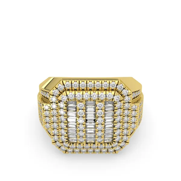 Grand Emperor Diamond Mens Ring