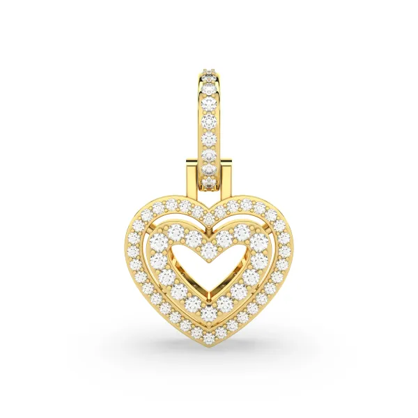 The Twisted Heart Pendant