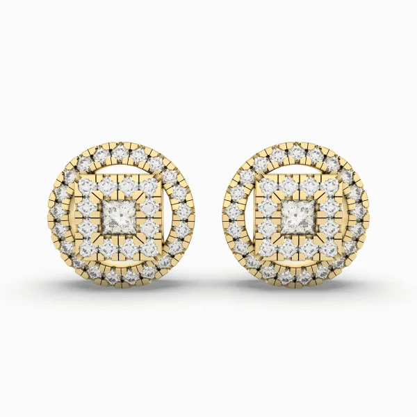 0.36 CT.T.W. Natural Diamond Stud Earrings