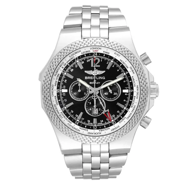 Breitling Bentley GMT B&P Black Dial