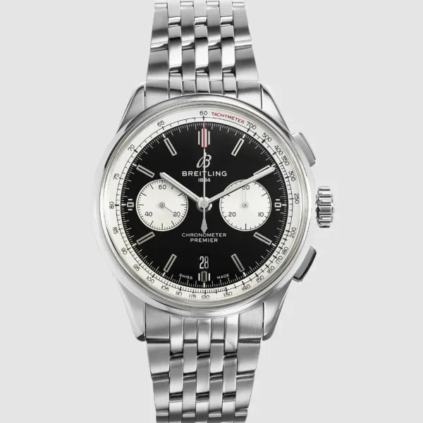 Breitling Premier B01 Chrono B&P Black Dial