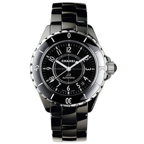 Chanel J12 Black Dial on Ceramic Ref H0685 with Card 2017