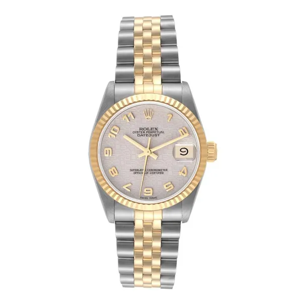 Rolex Datejust Ivory Anniversary Dial On Jubilee Ref 78273