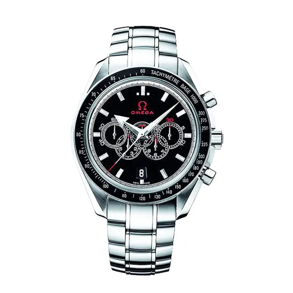 Omega Broad Arrow Olympic Black Dial