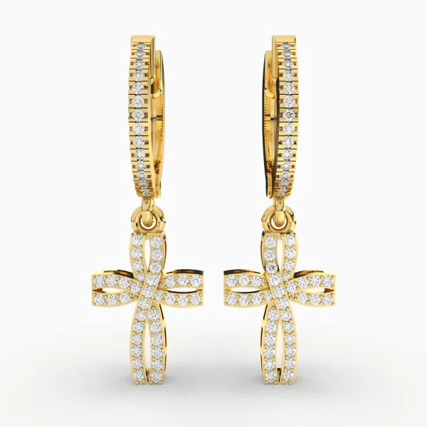 Drop And Danglers Gold Earrings For Women