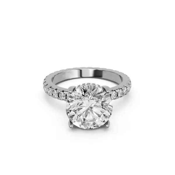 Inyene 1 CT Lab Grown Diamond Engagement Ring
