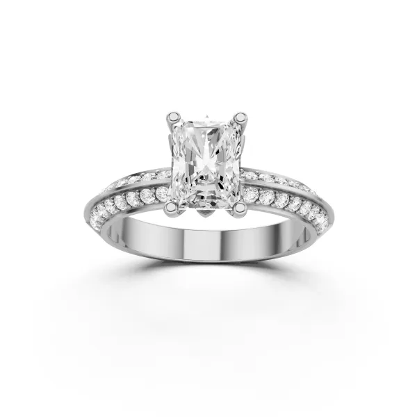 Fiorella Radiant Lab Grown Diamond Engagement Ring