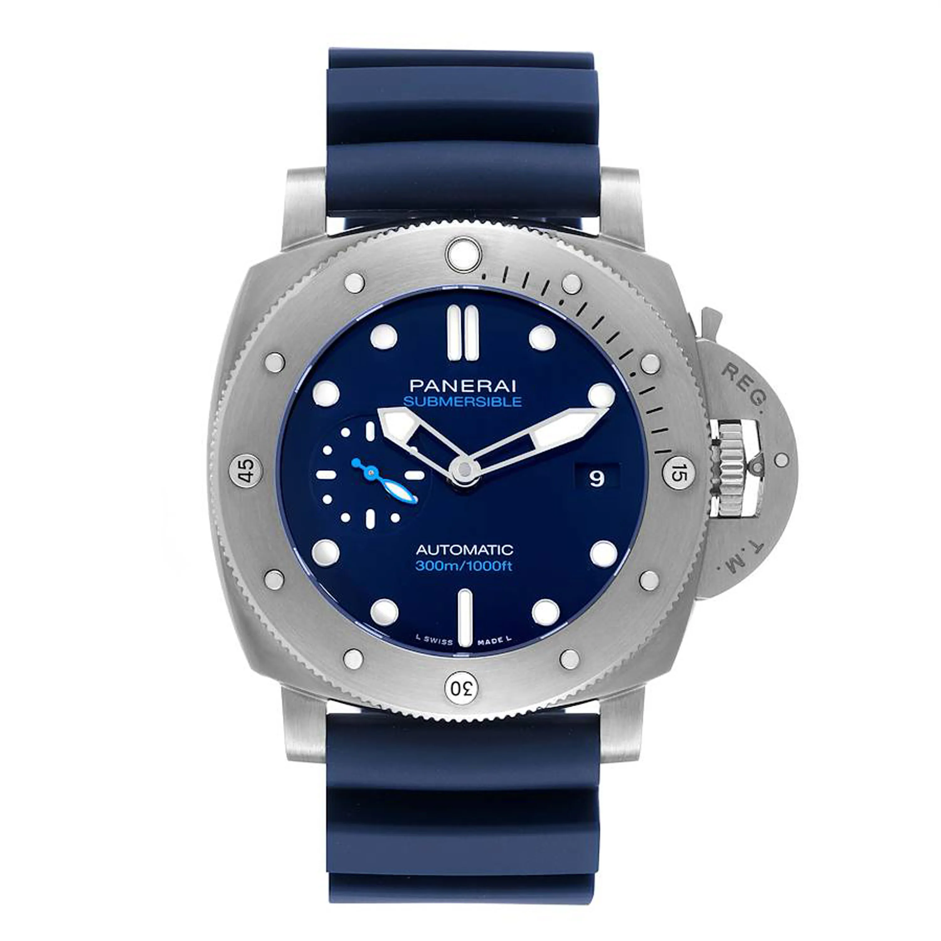 Panerai Submersible BMG-TECH B&P Blue Dial On Rubber