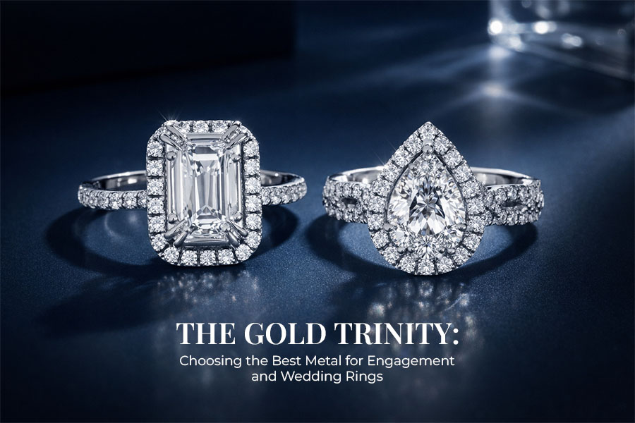 The Gold Trinity: Choosing the Best Metal for Engagement and Wedding Rings